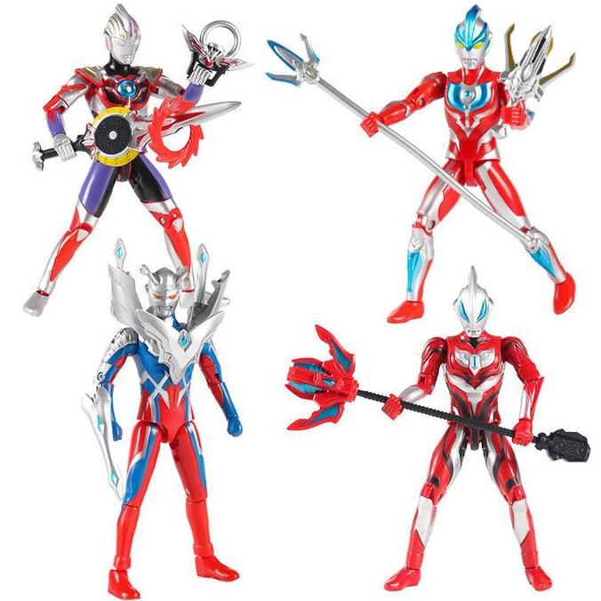 Korekushon- Action Figure Ultraman Blazar Blazer Dekay  Zeta  Figuarts Robot Ultramen Spark Circle A