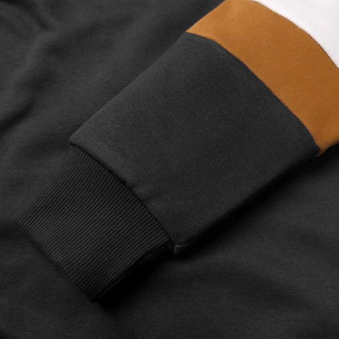 Untere- Kattoen - Jaket Twotone Alba Series Hoodie Zipper Polos Fleece 300 Gsm