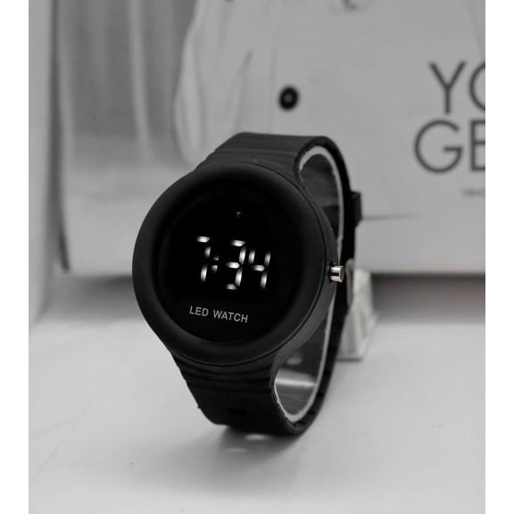 FAVORIT WBS JAM TANGAN LED DIGITAL PRIA WANITA RUBBER ELECTRONIC FASHION COUPLE ANAK REMAJA PREMIUM 