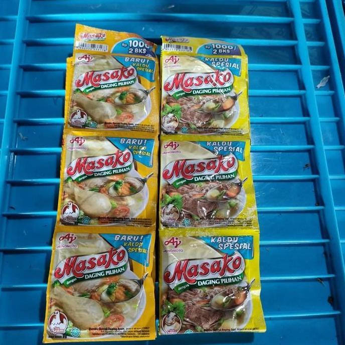 Masako - Penyedap Masako Ayam - Masako Kaldu Sapi - Kaldu Ayam Sachet
