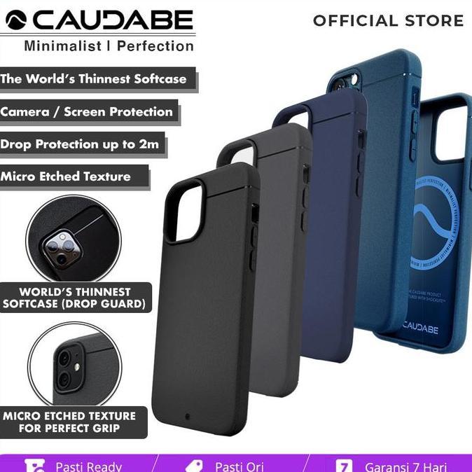 Original Caudabe Sheath Case iPhone 12 Pro Max 12 Pro 12 Mini - Casing