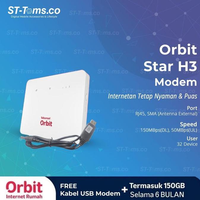 Continued- Telkomsel Orbit Star G1 / Orbit Star H3 /  Orbit Starlite / Orbit Star N1 / Star H1 Wifi 