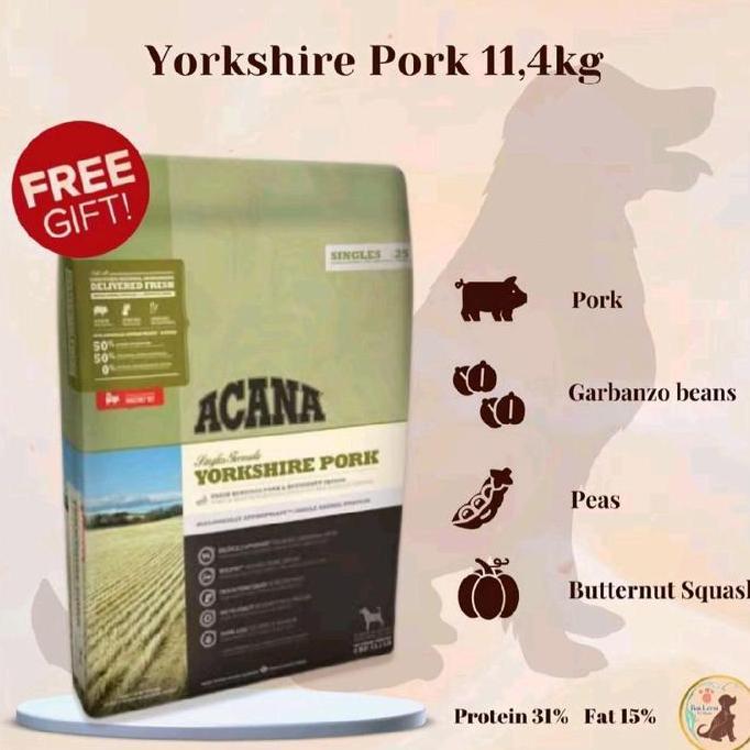 Promo Acana Yorkshire Pork 6 Kg