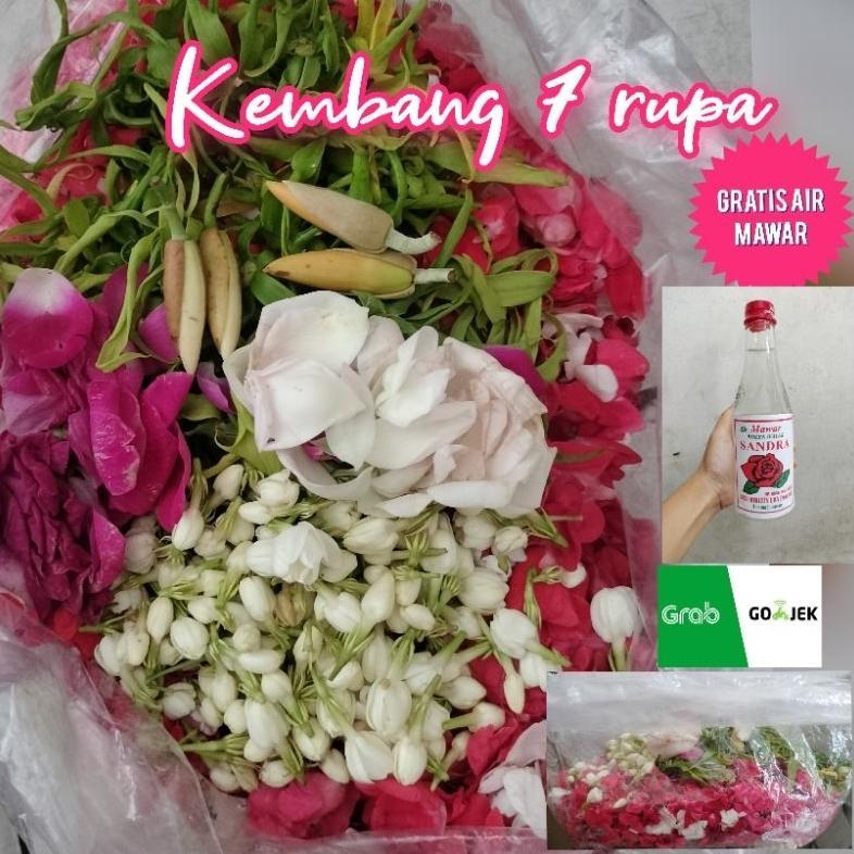 kembang 7 rupa segar bunga 7 rupa 1 kantong