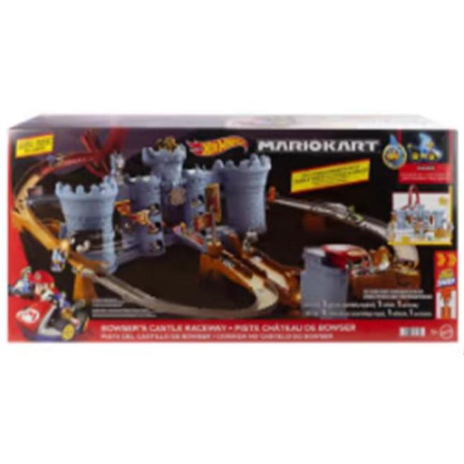 Hot Wheels HOTWHEELS Mario Kart Bowser's Castle Track Set JHD24 GLC