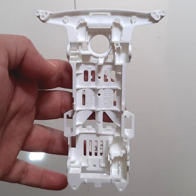 Chassis Super 2 PC ABS Putih Ori Tamiya