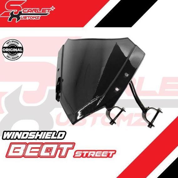 WINSHIELD VISOR BEAT STREET PLUS BRACKET - VISOR XRIDE - SC