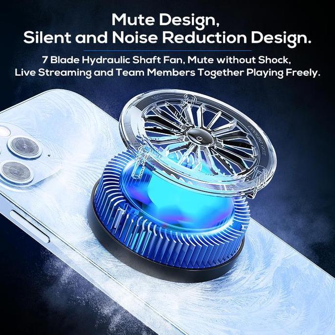 C60 Magnetic Phone Cooler Pendingin HP Cooler Hp Magnet Universal