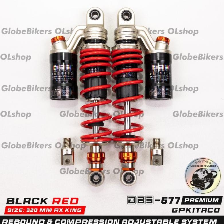 SHOCK DBS PREMIUM-677 GP KITACO REBOUND BEBEK RX KING - SUPRA - KARISMA - REVO -  VERZA - W175 - JUP