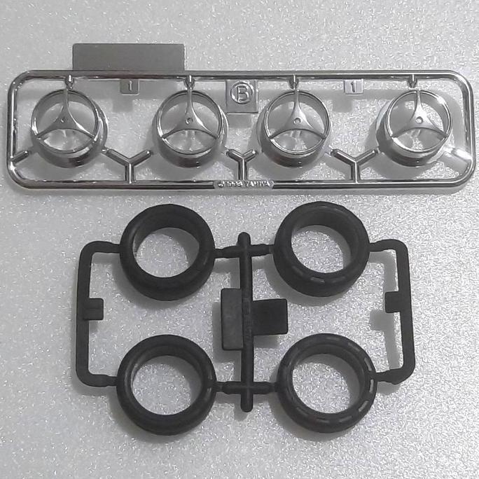 Velg Small Narrow + Ban Original Tamiya Velg Mercy Small Ori
