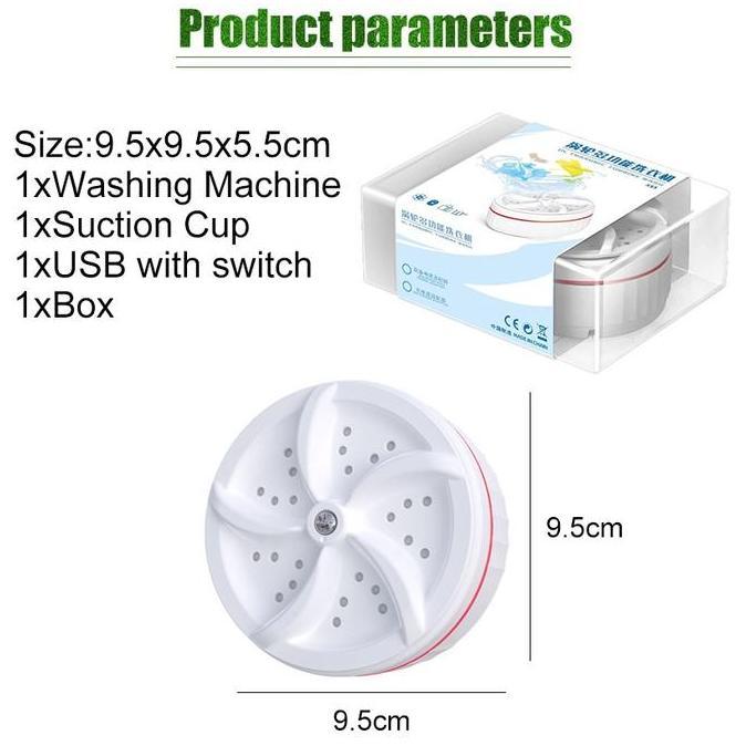 Mesin Cuci Mini Portable Dan Pengering Hemat Energi
