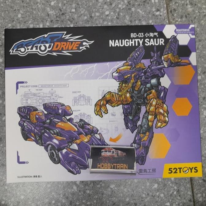 52TOYS BEASTDRIVE BD-03 NAUGHTY SAUR FIGURE