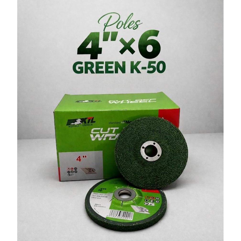 25 PCS BATU POLES MERAH DAN HIJAU