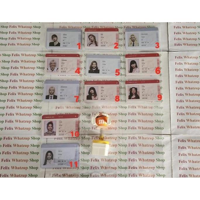 Twice FORMULA of LOVE Photocard Album Official