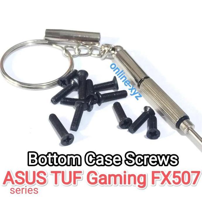 baut mur sekrup casing ASUS TUF F15 FX507 FX507Z FX507ZM FX507ZE ZR ZC
