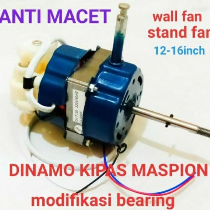 Mesin dinamo kipas angin maspion 16 inc teknologi bearing