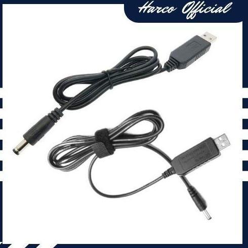 USB to DC Jack Step Up Cable Converter -5A To 12v
