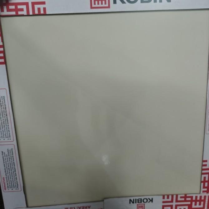 KERAMIK LANTAI 50X50 CREAM POLOS