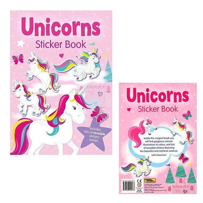 Unicorns Sticker Book - Kids Sticker Book