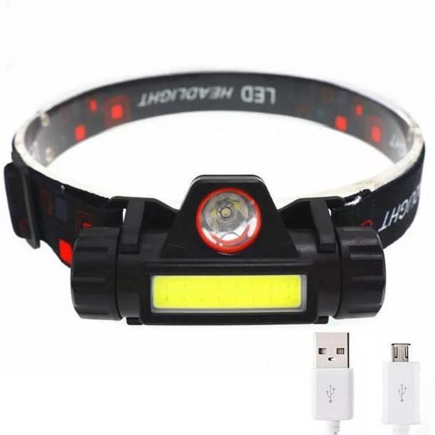 SENTER KEPALA COB MAGNETIC RECHARGER / HEADLAMP SOROT