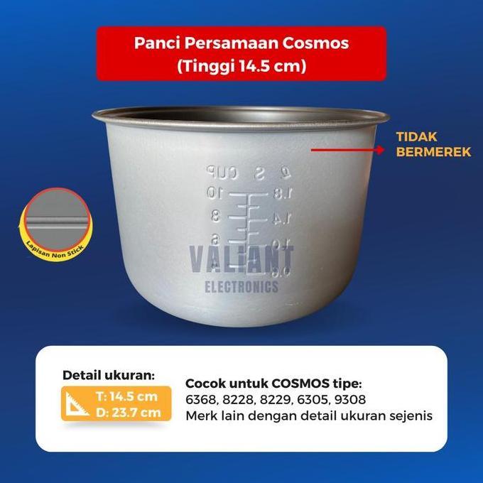 Panci Persamaan Rice Cooker Magic Com Cosmos