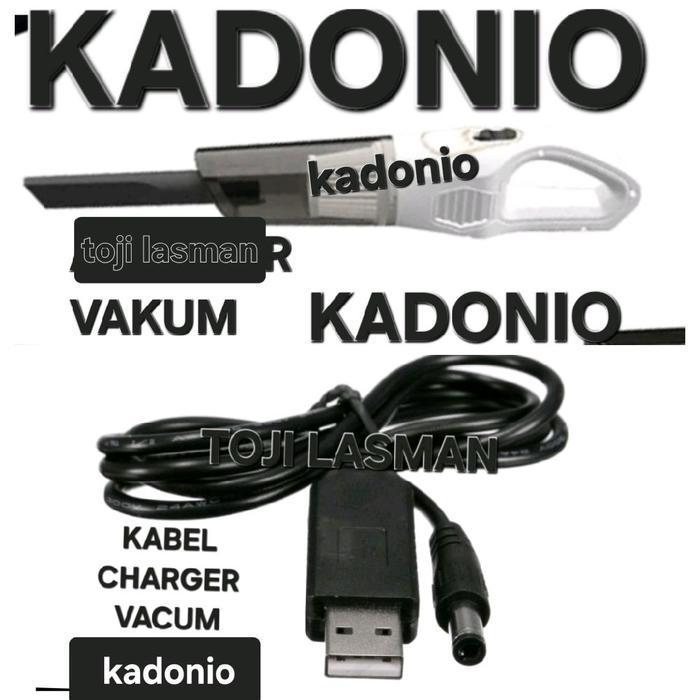 ( KABEL  VAKUM ) COLOKAN charger UNTUK adaftor vacum VACUUM KADONIO untuk seri VC 96, VC 97, VC 99  