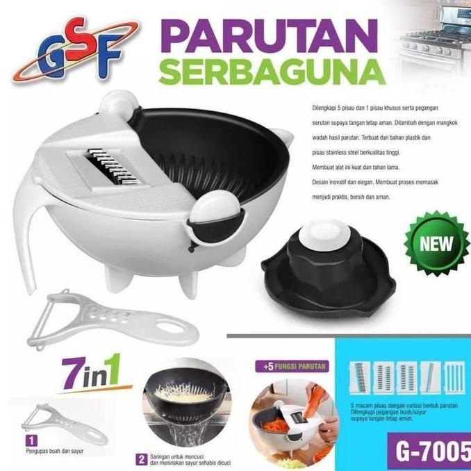 Termurah / Hot Sale Parutan Multifungsi Parutan Serbaguna 7 In 1