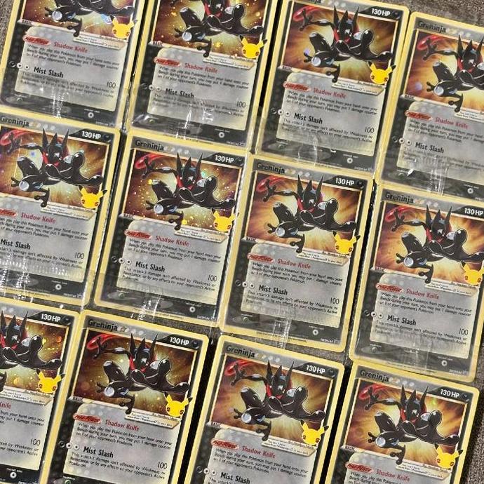 Terlaris Kartu Pokemon Greninja Goldstar 25Th Anniversary Sealed