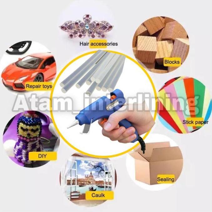 HOT MELT GLUE GUN 60w | tembakan lem lilin Glue Gun 60Watt | alat lem tembak 60wat | lem tembak | le