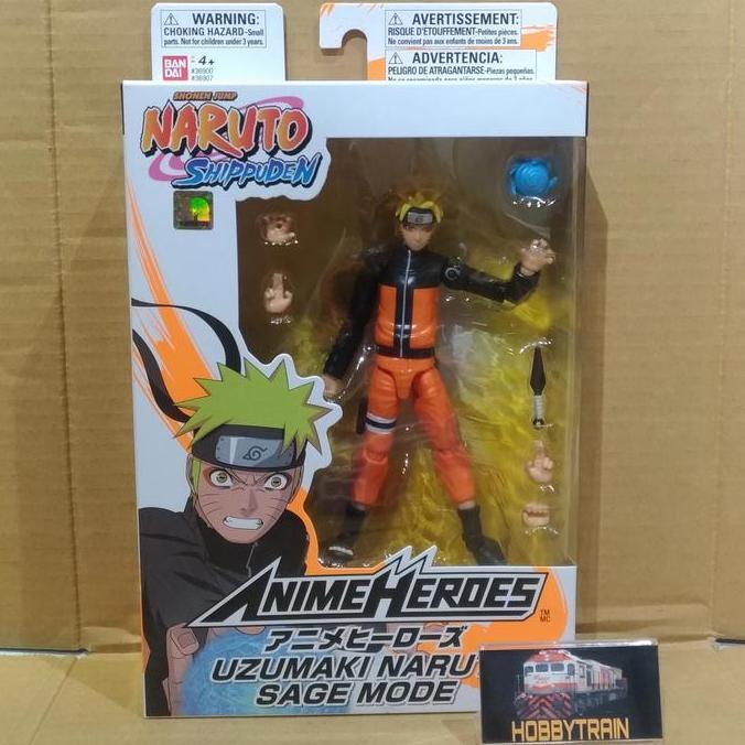 ANIME HEROES UZUMAKI NARUTO SAGE MODE FIGURE
