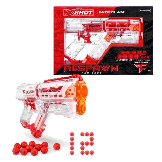 ZURU X-Shot FaZe Respawn Round Blaster (12 rounds)