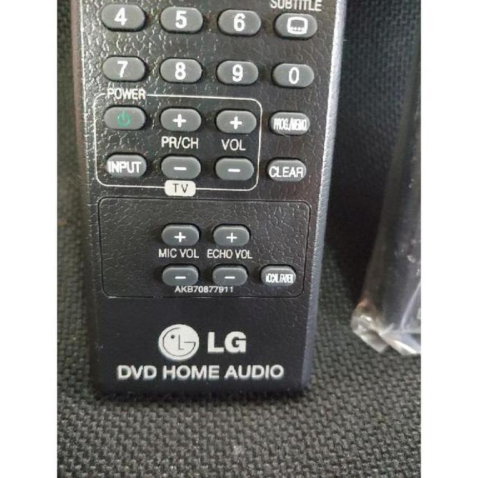 REMOT MINI HIFI COMPO 3 DISK LG ORI DAN BARU AKB70877911