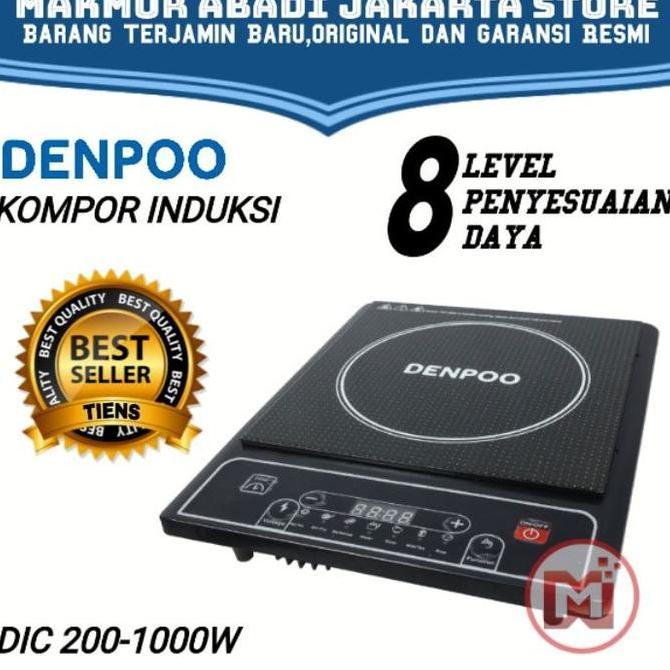 KOMPOR LISTRIK INDUKSI DENPOO DIC 200-1000 LOW WATT