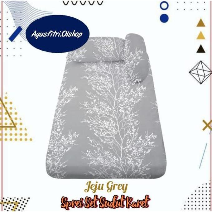 Sprei Set Jeju  - 200x200x30 / 180x200x30 / 160x200x30 / 120x200x30