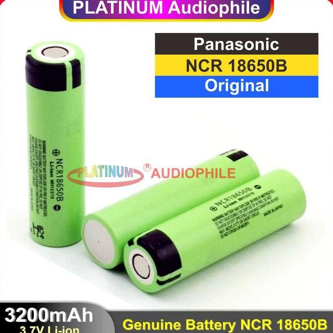 Baterai 18650 Panasonic NCR18650B Original Battery NCR 3000MAH 3200MAH