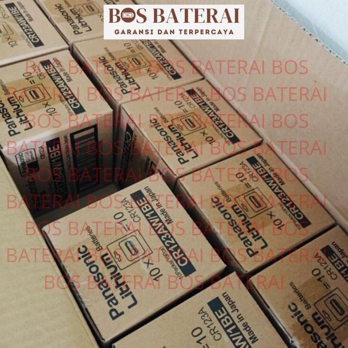 Baterai Batre Battery Panasonic LITHIUM 3V CR123A / CR 123 A / CR123