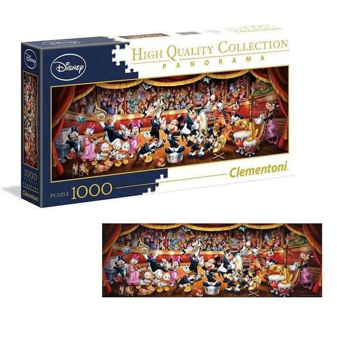 Disney Clementoni Puzzle 1000 Panorama Disney Orchestra