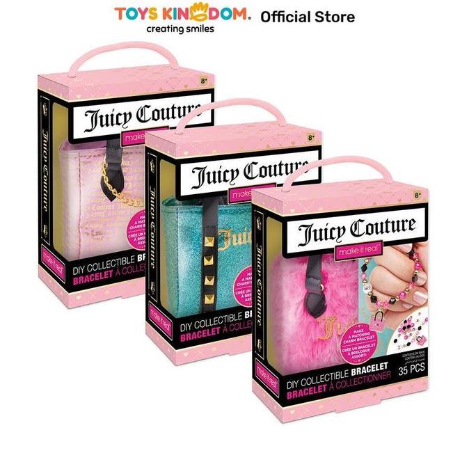 Toys Kingdom Make It Real Juicy Couture Luxury Bag Collectible Set 35 Pcs Random Kids Toy Girls Toys