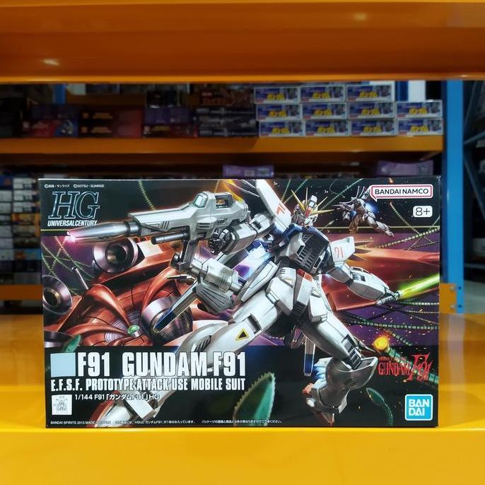 HG 1/144 Gundam F91 - Model Kit Original Bandai