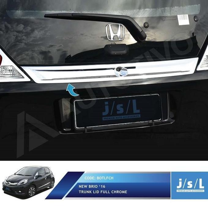 Honda Brio Trunk Lid Trunklid Full Chrome JSL
