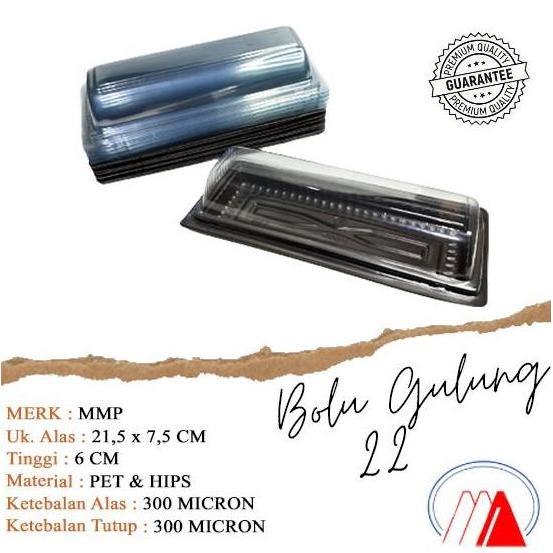 MIKA BOLU GULUNG KECIL BGT 22 MIKA BROWNIES MIKA PLASTIK TEMPAT KUE
