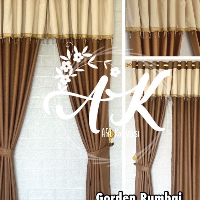 Gorden Rumbai Renda Kristal Gorden Poni Rumbai Gorden Pintu Dan Gorden Jendela Gorden Embos Gorden S