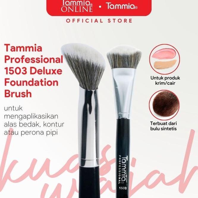 Tammia Professional 1503 Deluxe Foundation Brush Kuas Wajah