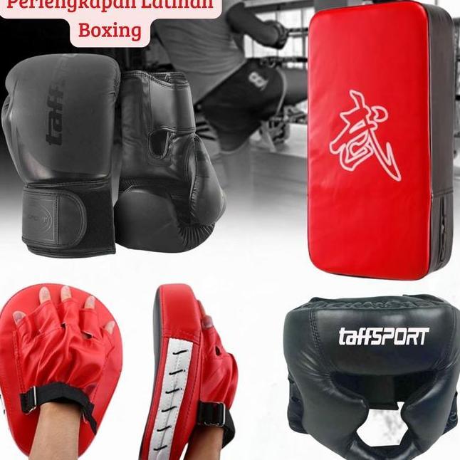 Samsak Sarung Tangan Tinju Target Pad Bantalan Samsak Tinju Boxing Pad Karate