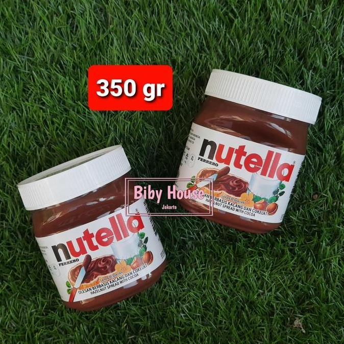 Glow- Selai Nutella 350 Gr /Selai Coklat Nutella Promo Halal Termurah