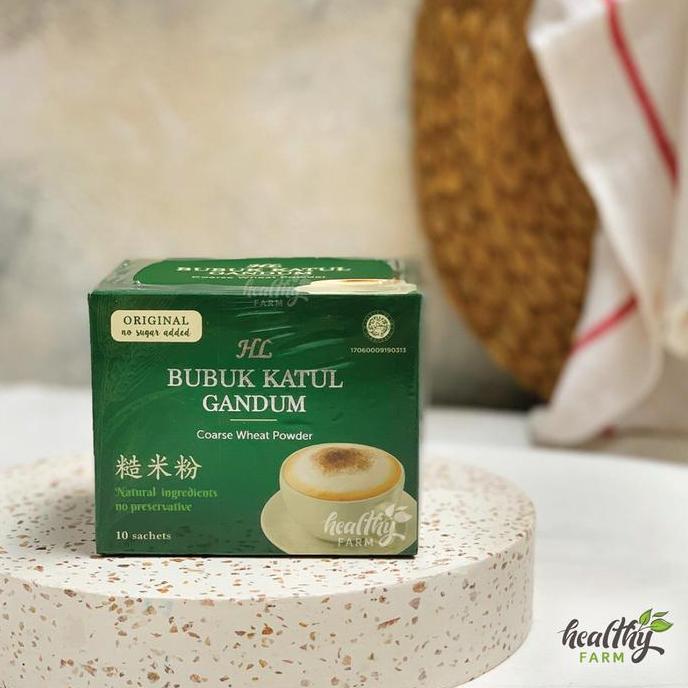 Glow- Hl Bubuk Katul Gandum / Sereal Bekatul Gandum Original
