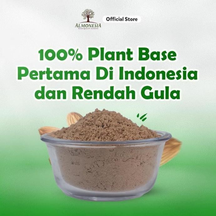 Maxmilt- Almonesia - Almond Milk Instant  Choco (Susu Almond Organik Non Dairy) 250Gr
