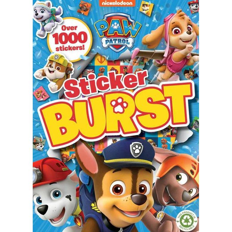 Paw Patrol: Sticker Burst Kids Book