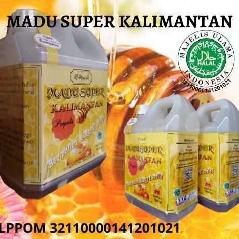 Trinken- Best Seller Madu Kalimantan Super 1 Kg Al Mar'Ah