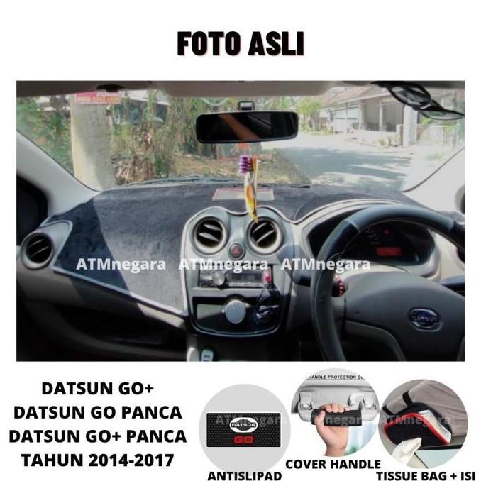 Akesoris Cover / Karpet Dashboard Mobil Datsun Go Panca / Go + Panca